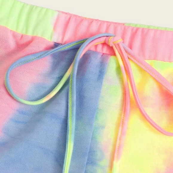 NWOT Tie Dye Super Soft Shorts - Picture 5 of 7